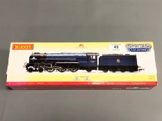 Hornby - BR 4-6-2 Peppercorn Class A1 'Tornado' Enhanced Livery Digital Twin Track Sound, boxed.