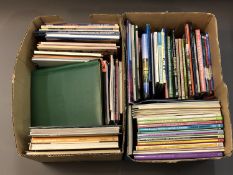 A collection of books relating to trains and North East transport.