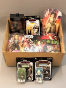A collection of Disney Star Wars boxed figures and sets : Star Wars The Force Awakens gift set,