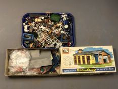 A Britains Models Riding Stable set no.