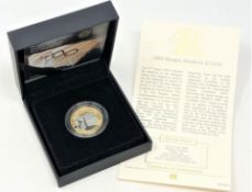 The Royal Mint - The 2008 United Kingdom Olympic Games Handover Ceremony silver proof £2 coin, 12g.