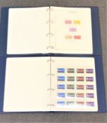 Two Albums - Churchill commemorative stamps and The Queen Elizabeth pre Decimal stamp collection.