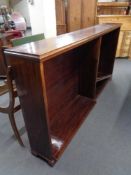 A large set of open shelves