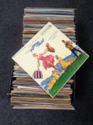 Two boxes of vinyl lps,