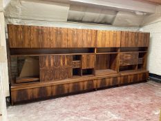 A good quality mid century rosewood cabinet,