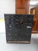 A work shop multi drawer chest