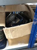 A large quantity of DVDs and CDs