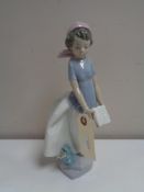 A Nao figure - Girl with book, no.