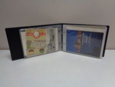 An album of vintage postcards and ephemera relating to Liverpool