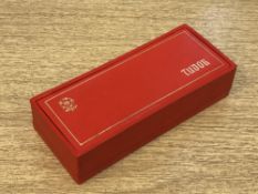 A vintage Tudor watch box