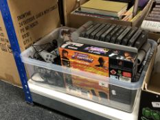 A crate of Sony playstation,