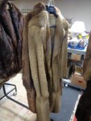 Two fur coats