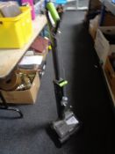 A G-Tech cordless vacuum cleaner
