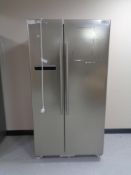 A Samsung double door fridge