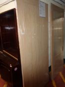 A light oak hardwood interior panel door (new)
