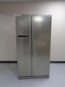 A Samsung double door fridge