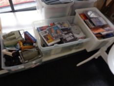 A box of Brownie flash camera,