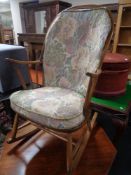 An Ercol rocking chair