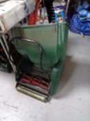 An electric Windsor 14S lawn mower