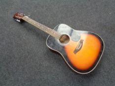 A Deacon DAG1K-VS model acoustic guitar