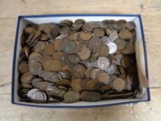 A box of Edward VII pennies