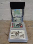 An album of black and white & colour postcards - Blackpool