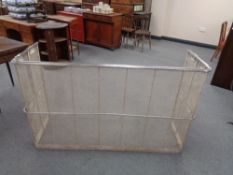 A 19th century chrome spark guard