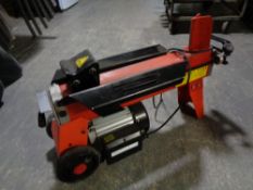 An electric log splitter