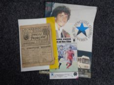 A 1948-9 Newcastle official program V Sunderland,