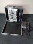 A flight box together with a 24 bit multi FX processor