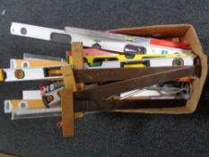 A box of spirit levels,