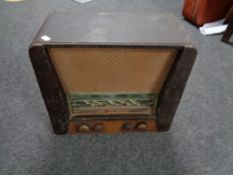 A Marconi valve radio