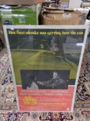 A Framed movie poster - The Lady in the Car