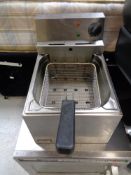 A Lincat stainless steel fryer