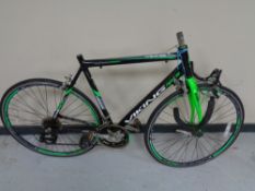 A Viking Scirocco aluminium framed road bike (no seat)