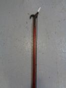 A vintage long-reach tree pruner