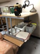 Two contemporary desks