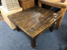 A Chinese style rustic low table