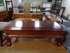 A Chinese style low coffee table
