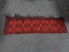 An antique Turkmen Jollar, Turkmenistan, late 19th century,
