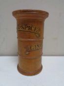 A Victorian three tier spice tower - Mace,