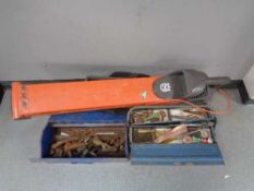 A Husqvana electric garden vac,