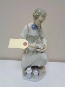 A Lladro figure - The Chemist
