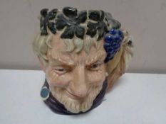 A large Royal Doulton character jug - Bacchus D6499