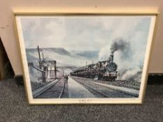 After Peter Owen Jones - Autumn at Ais Gill,