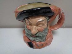 A large Royal Doulton character jug - Falstaff D6287