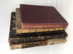 Three early nineteenth century volumes - Scottish Airs 1790/1800 and a further Songs of the North