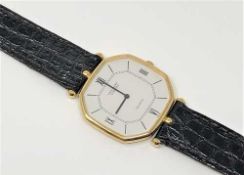 An 18ct gold Van Cleef and Arpels wristwatch