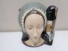 A large Royal Doulton character jug - Anne Boleyn D6644