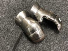 A pair of reproduction gauntlets